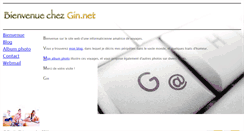 Desktop Screenshot of gin-net.name